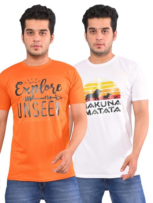 pack of 2 printed t-shirt - 19804825 - Very Small Image - 1