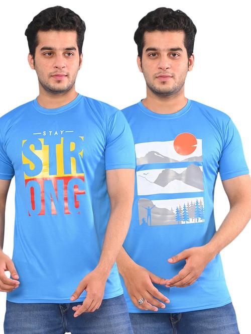 pack of 2 printed t-shirt - 19804829 - Very Small Image - 1
