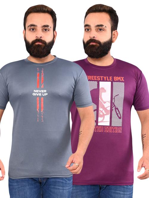 pack of 2 printed t-shirt - 19804843 - Very Small Image - 1