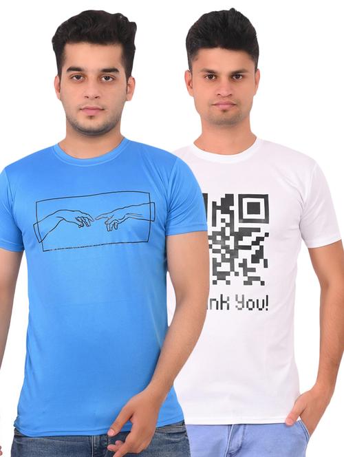 pack of 2 printed t-shirt - 19804869 - Very Small Image - 1