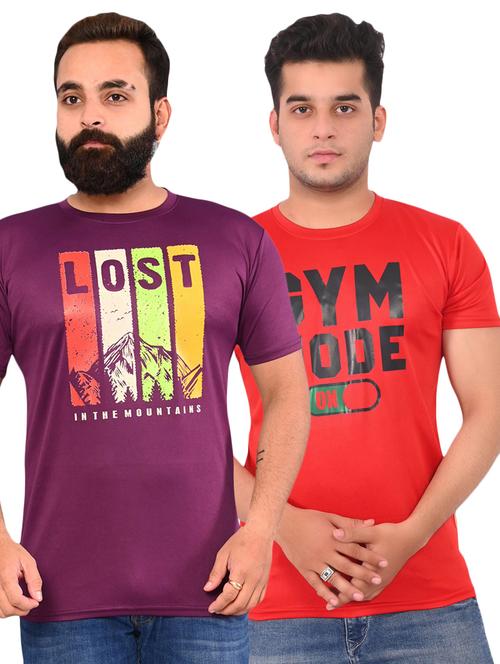pack of 2 printed t-shirt - 19804906 - Very Small Image - 1