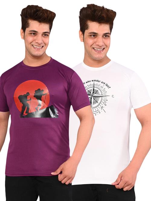 pack of 2 printed t-shirt - 19804915 - Very Small Image - 1