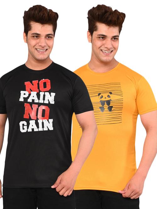 pack of 2 printed t-shirt - 19804918 - Very Small Image - 1