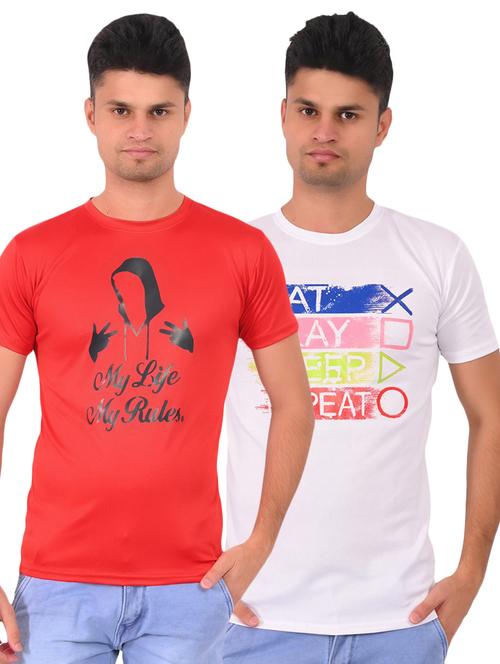 pack of 2 printed t-shirt - 19804922 - Very Small Image - 1