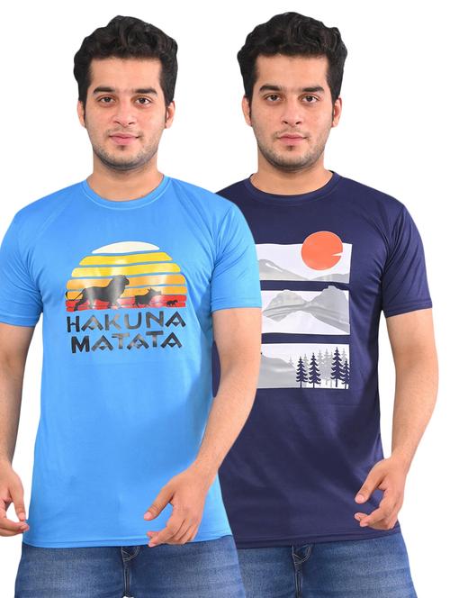 pack of 2 printed t-shirt - 19804973 - Very Small Image - 1