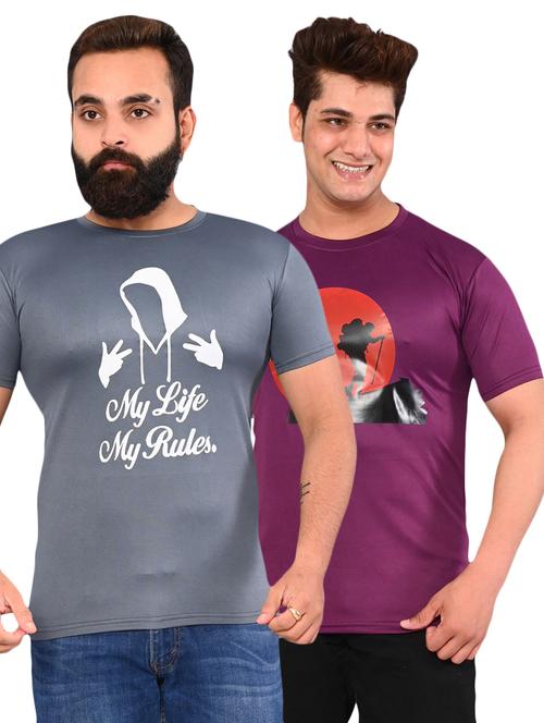 pack of 2 printed t-shirt - 19804996 - Very Small Image - 1