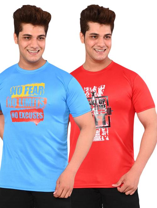 pack of 2 printed t-shirt - 19805009 - Very Small Image - 1