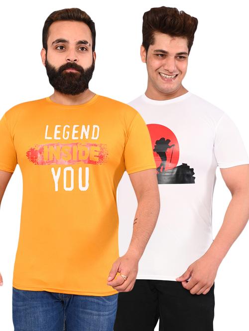 pack of 2 printed t-shirt - 19805031 - Very Small Image - 1
