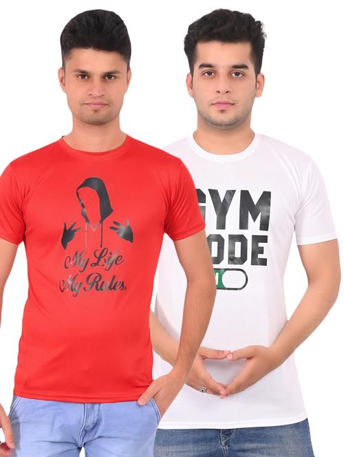 pack of 2 printed t-shirt - 19805044 - Very Small Image - 1