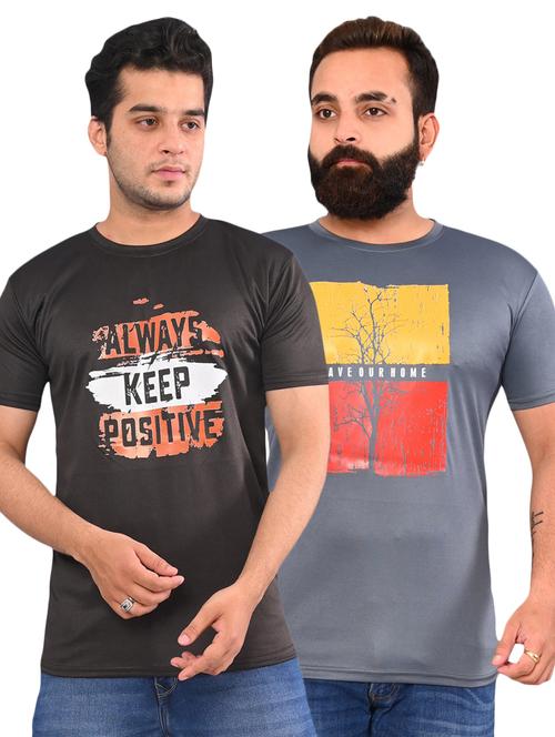 pack of 2 printed t-shirt - 19805053 - Very Small Image - 1
