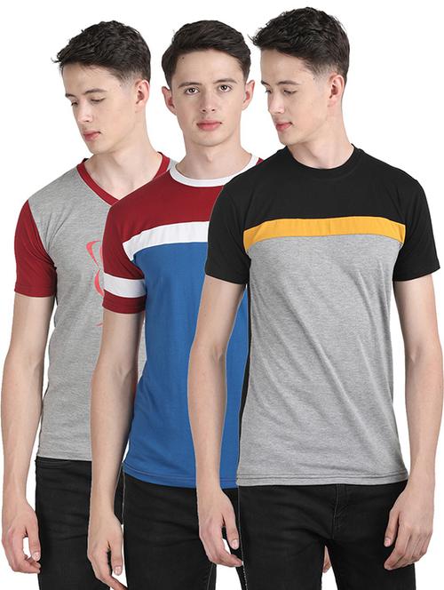 pack of 3 regular t-shirts - 19805322 - Very Small Image - 1