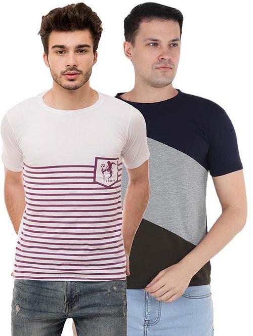 pack of 2 round neck t-shirts - 19805748 - Very Small Image - 1