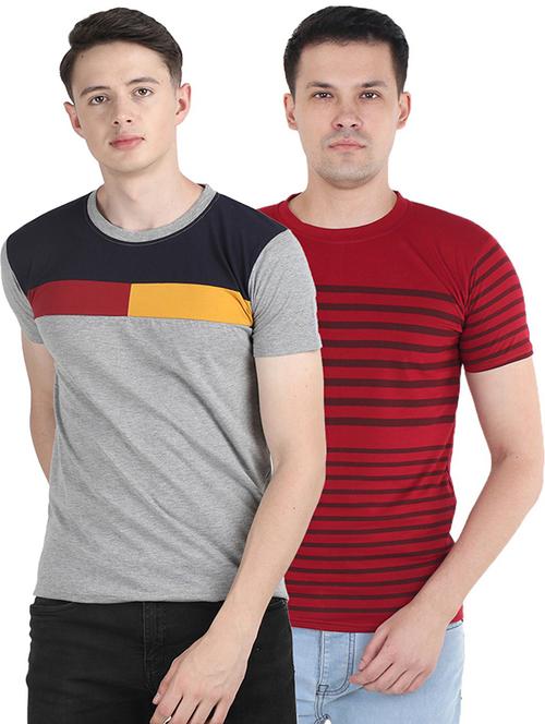 pack of 2 round neck t-shirts - 19805779 - Very Small Image - 1
