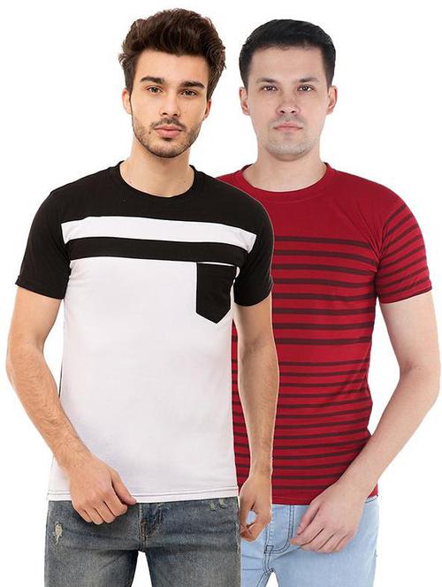 pack of 2 round neck t-shirts - 19805787 - Very Small Image - 1