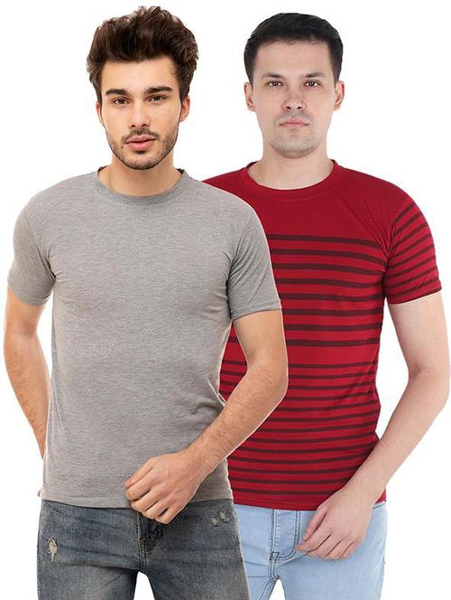 pack of 2 round neck t-shirts - 19805788 - Very Small Image - 1