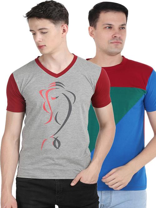 pack of 2 round neck t-shirts - 19805827 - Very Small Image - 1