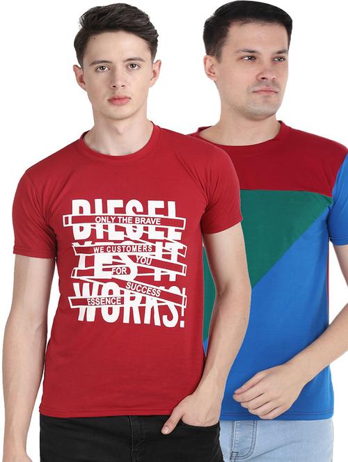 pack of 2 round neck t-shirts - 19805832 - Very Small Image - 1