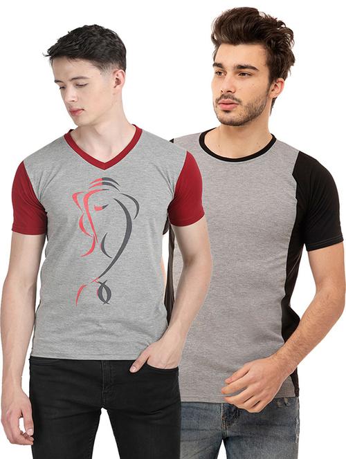 pack of 2 round neck t-shirts - 19805997 - Very Small Image - 1