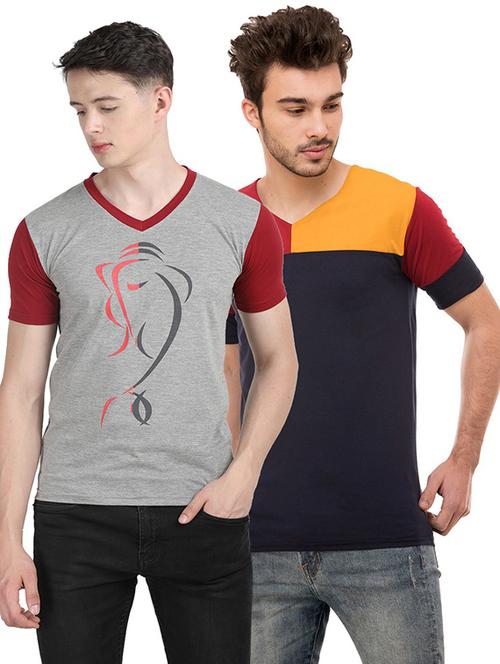 pack of 2 round neck t-shirts - 19806000 - Very Small Image - 1