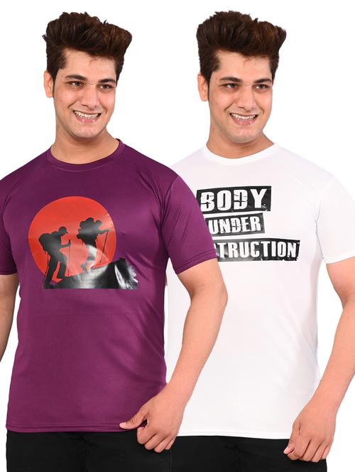 pack of 2 round neck t-shirts - 19806182 - Very Small Image - 1