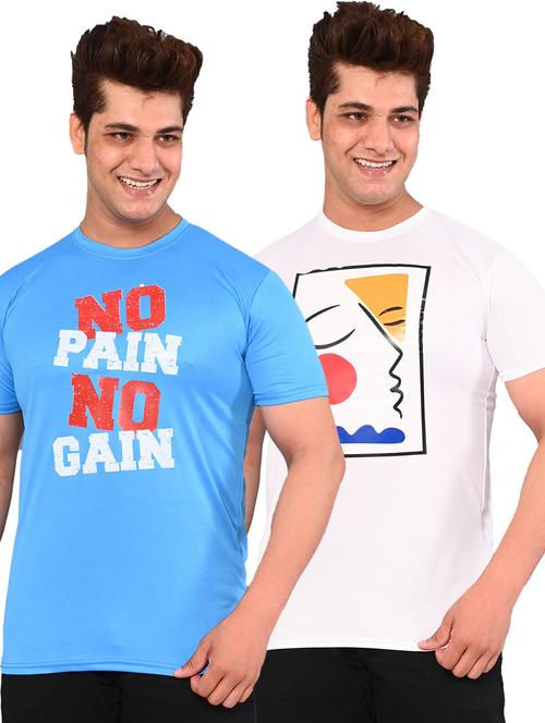 pack of 2 round neck t-shirts - 19806201 - Very Small Image - 1