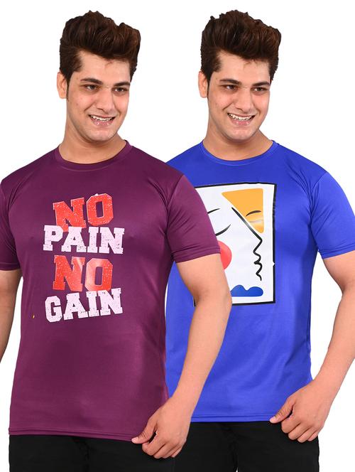 pack of 2 round neck t-shirts - 19806204 - Very Small Image - 1