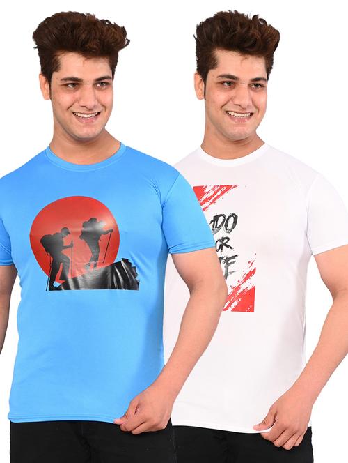 pack of 2 round neck t-shirts - 19806215 - Very Small Image - 1