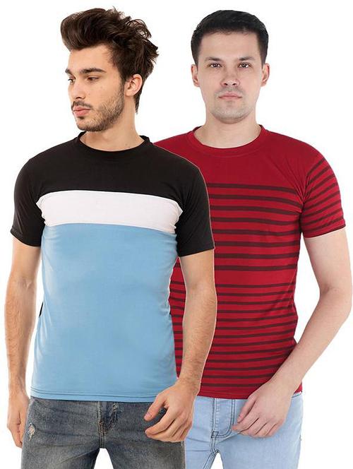 pack of 2 round neck t-shirts - 19806586 - Very Small Image - 1