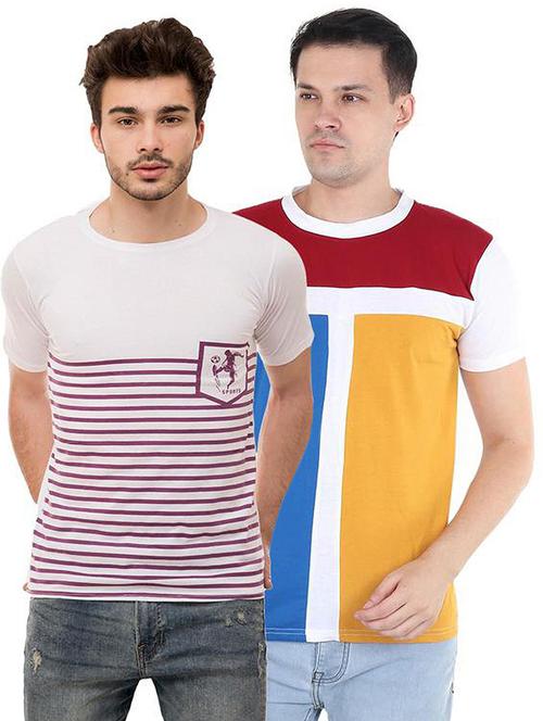 pack of 2 round neck t-shirts - 19806591 - Very Small Image - 1