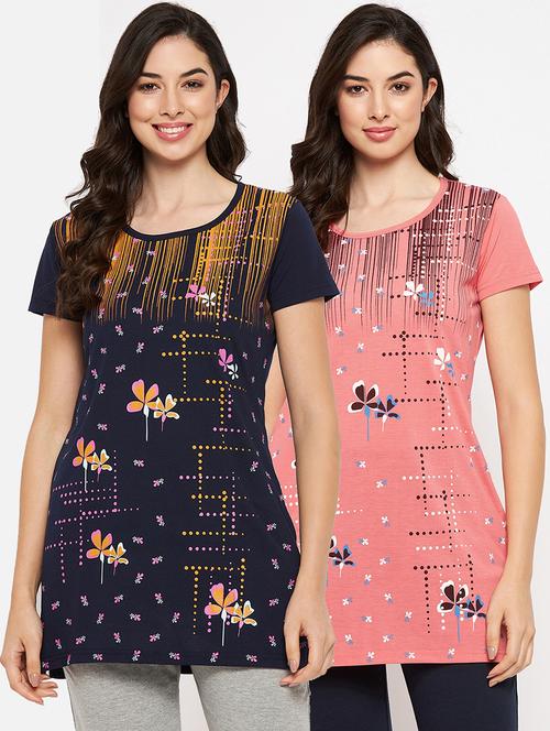 women's t-shirt combo - 19808071 - Very Small Image - 1