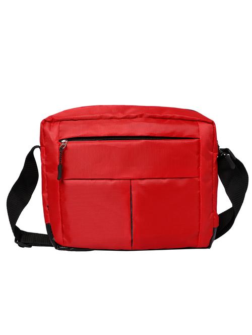 red polyester sling bag - 19808088 - Very Small Image - 1