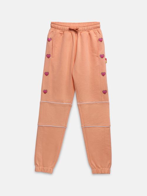 pink solid jogger - 19808725 - Very Small Image - 1