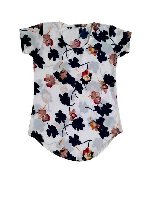 girls printed regular top - 19811492 - Very Small Image - 1