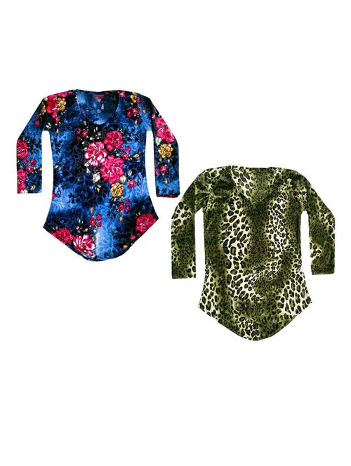 girls set of 2 printed top - 19811775 - Very Small Image - 1