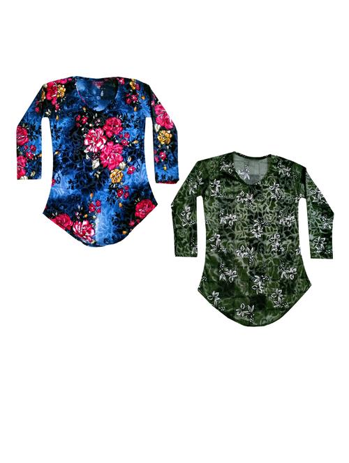 girls set of 2 printed top - 19811805 - Very Small Image - 1
