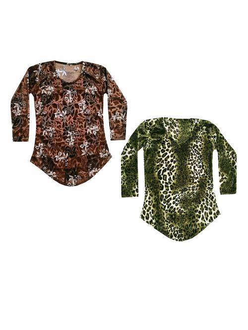girls set of 2 printed top - 19811811 - Very Small Image - 1