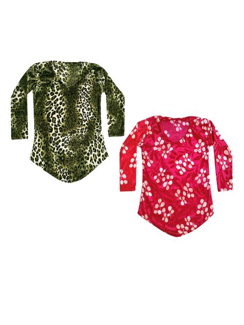 girls set of 2 printed top - 19811816 - Very Small Image - 1