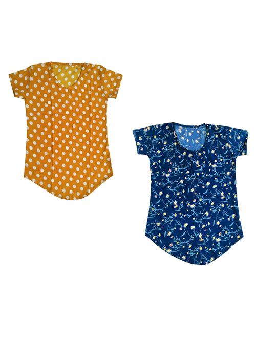 girls set of 2 printed top - 19811818 - Very Small Image - 1