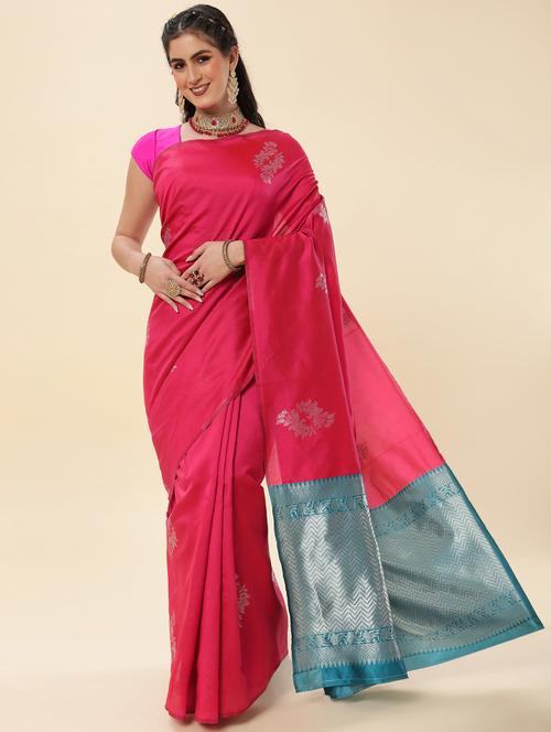 self design woven saree - 19812942 - Very Small Image - 1