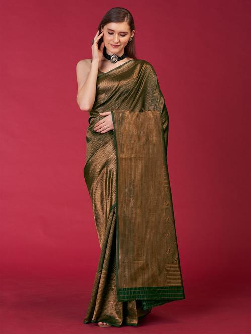 self design kanjivaram saree - 19813053 - Very Small Image - 1