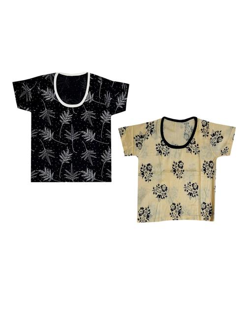 pack of 2 multi colored printed crop top - 19813175 - Very Small Image - 1