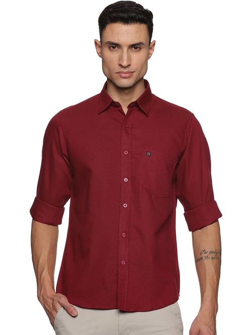 mens solid casual shirt - 19813933 - Very Small Image - 1