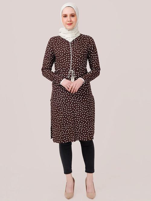 polka dots printed top - 19814669 - Very Small Image - 1