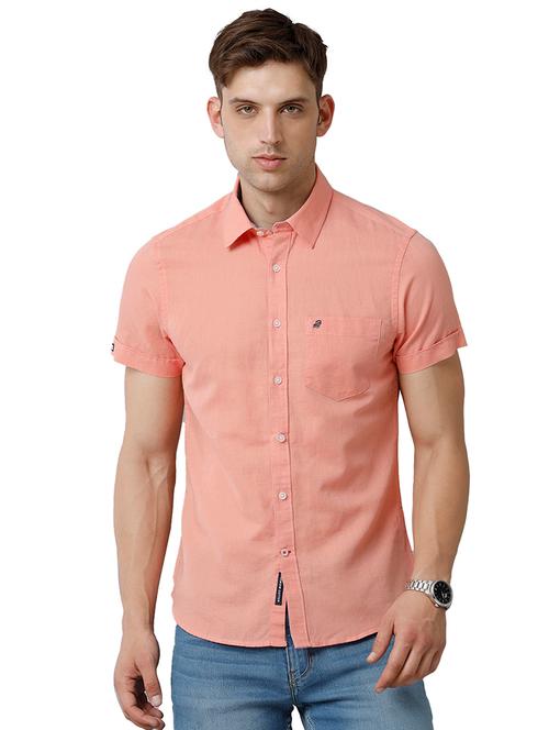 mens solid casual shirt - 19816163 - Very Small Image - 1