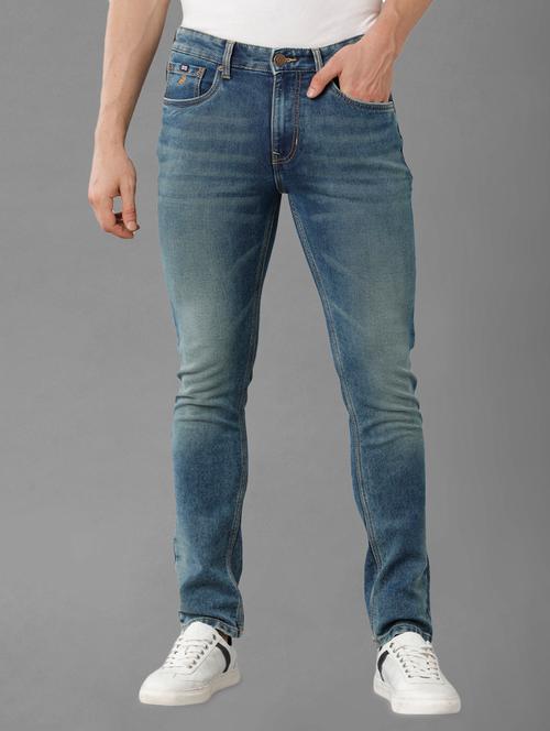 mid rise plain slim jeans - 19816189 - Very Small Image - 1