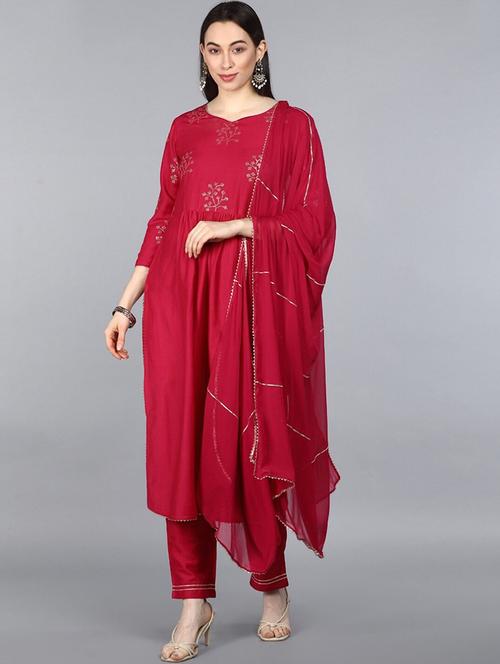 embroidered suit set - 19816479 - Very Small Image - 1