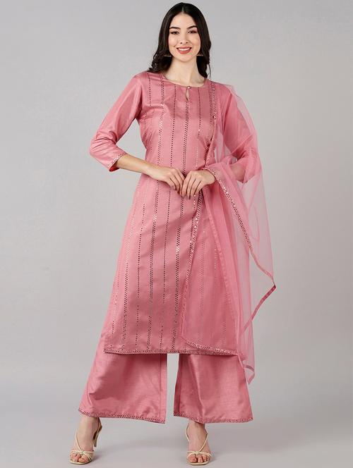 embellished work suit set - 19816580 - Very Small Image - 1