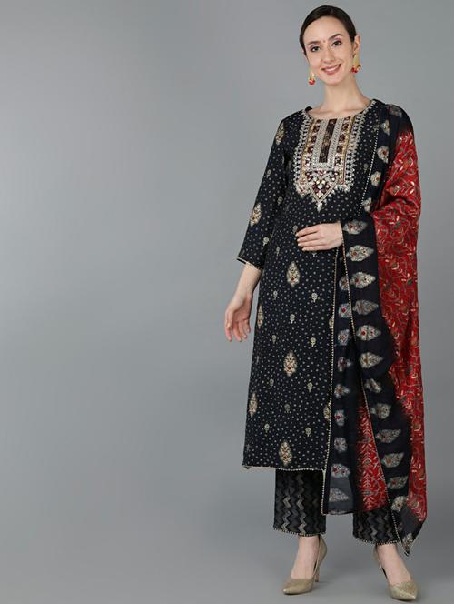 printed suit set - 19817592 - Very Small Image - 1