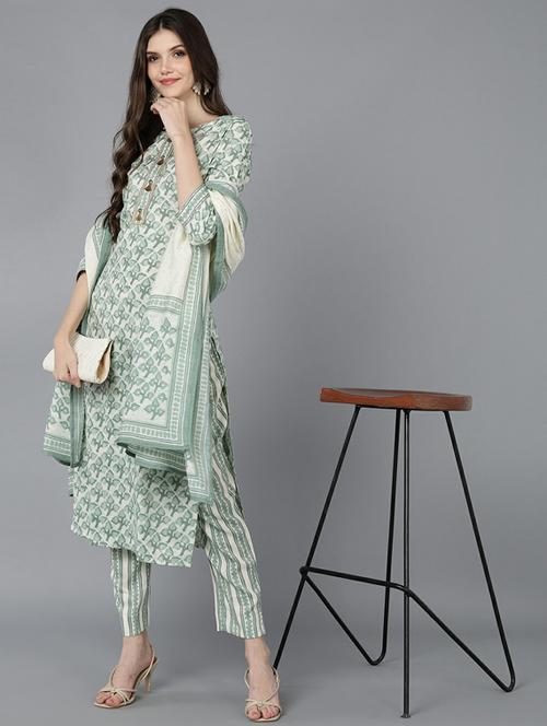 printed suit set - 19817626 - Very Small Image - 1