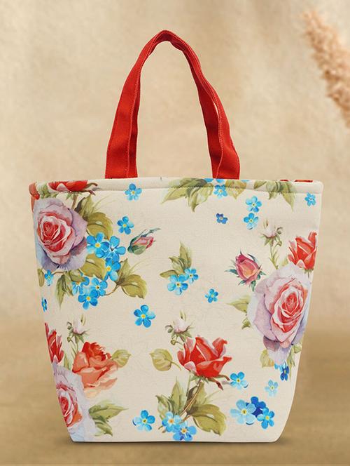 crazy corner printed lunch bag /tiffin bag/lunch bag for men/lunch bag for office/lunch bag for picnic(12.5x10 inches) - 19819064 - Very Small Image - 1